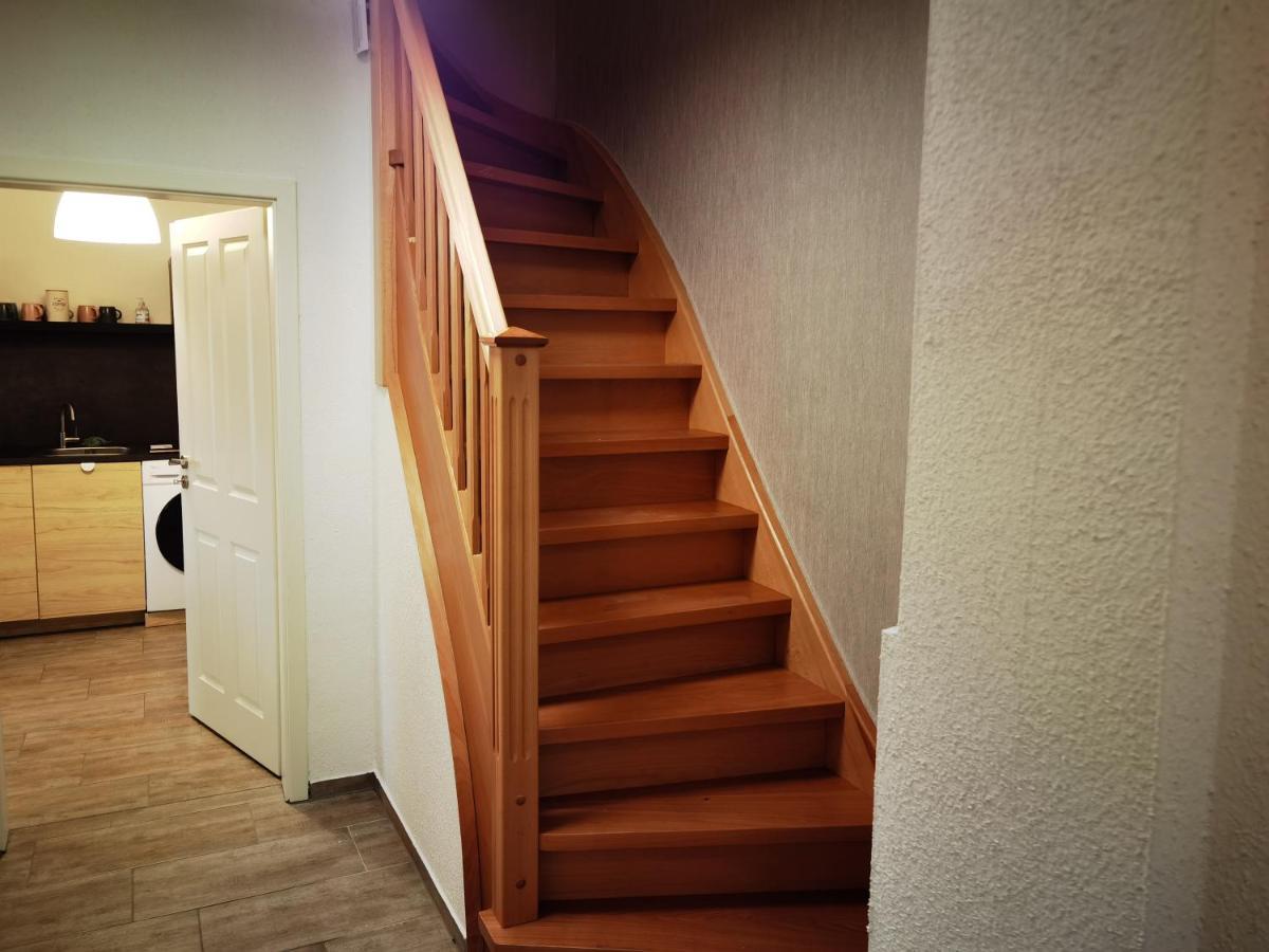 Modernes Behagliches Haus Mit Kamin, Terrasse Und Garten Magdeburg Exteriör bild